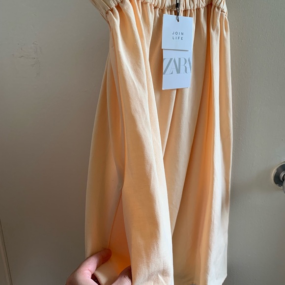 Brand New Zara Summer Dress w/pockets - Picture 2 of 2